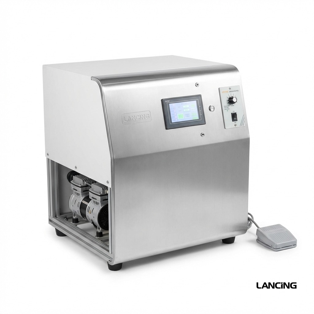 Double-Side Round Bottle Labeling Machine gallery 3