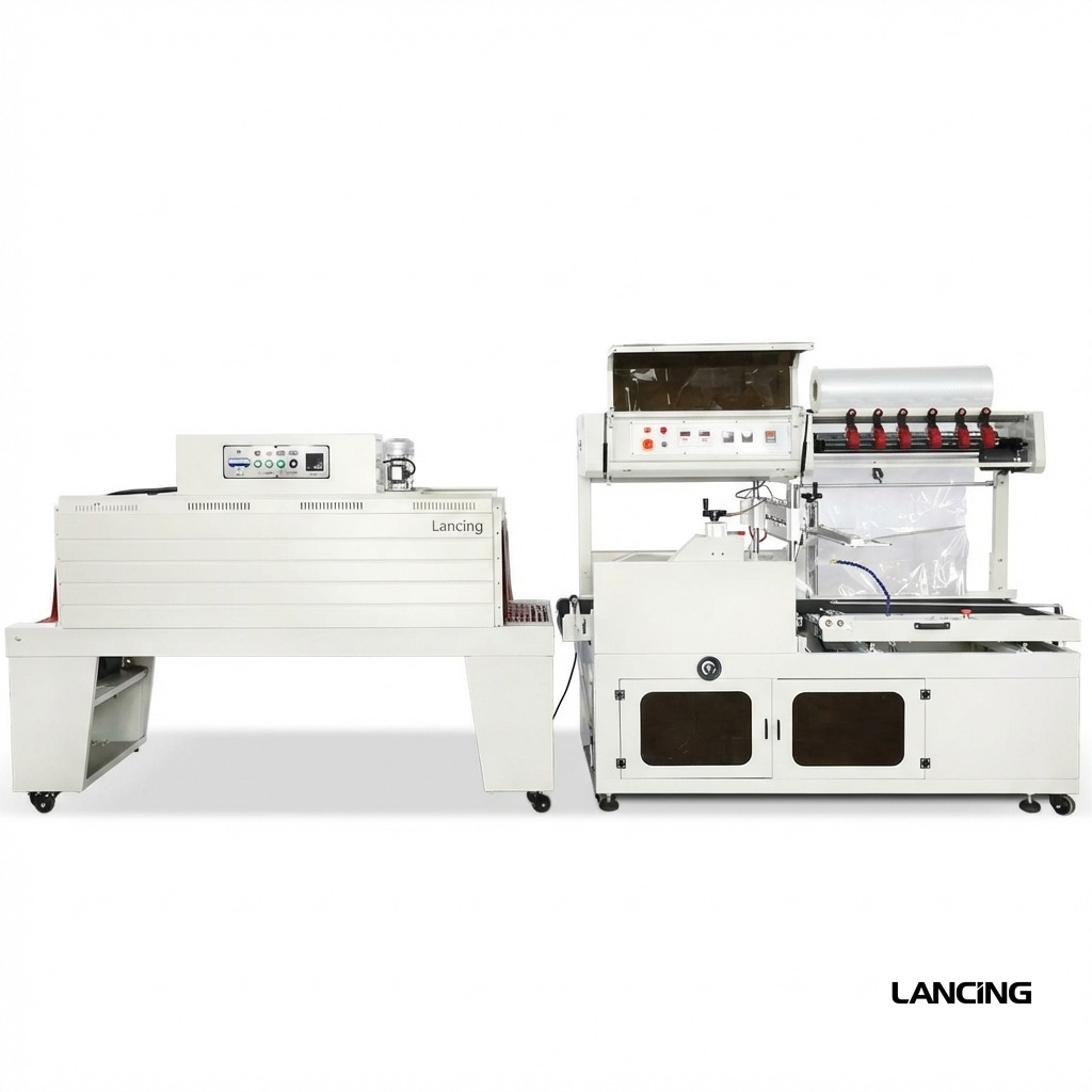 ZS-SPL6 Automatic Heat Shrink Tunnel Shrinking Wrapping Machine