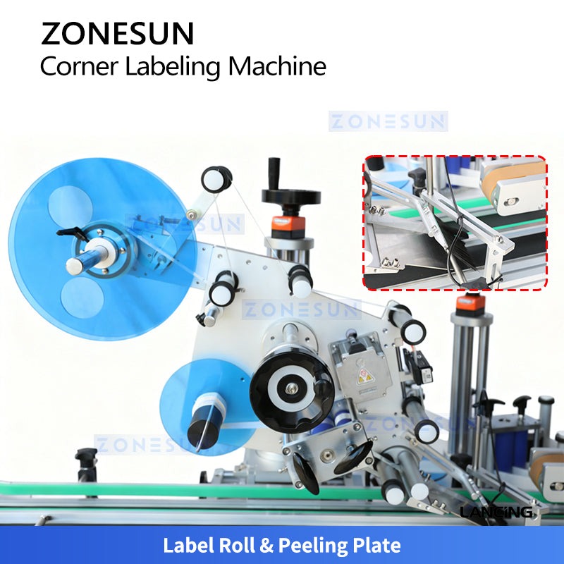 ZS-TB833R2 High Speed Corner Labeling Machine gallery 3