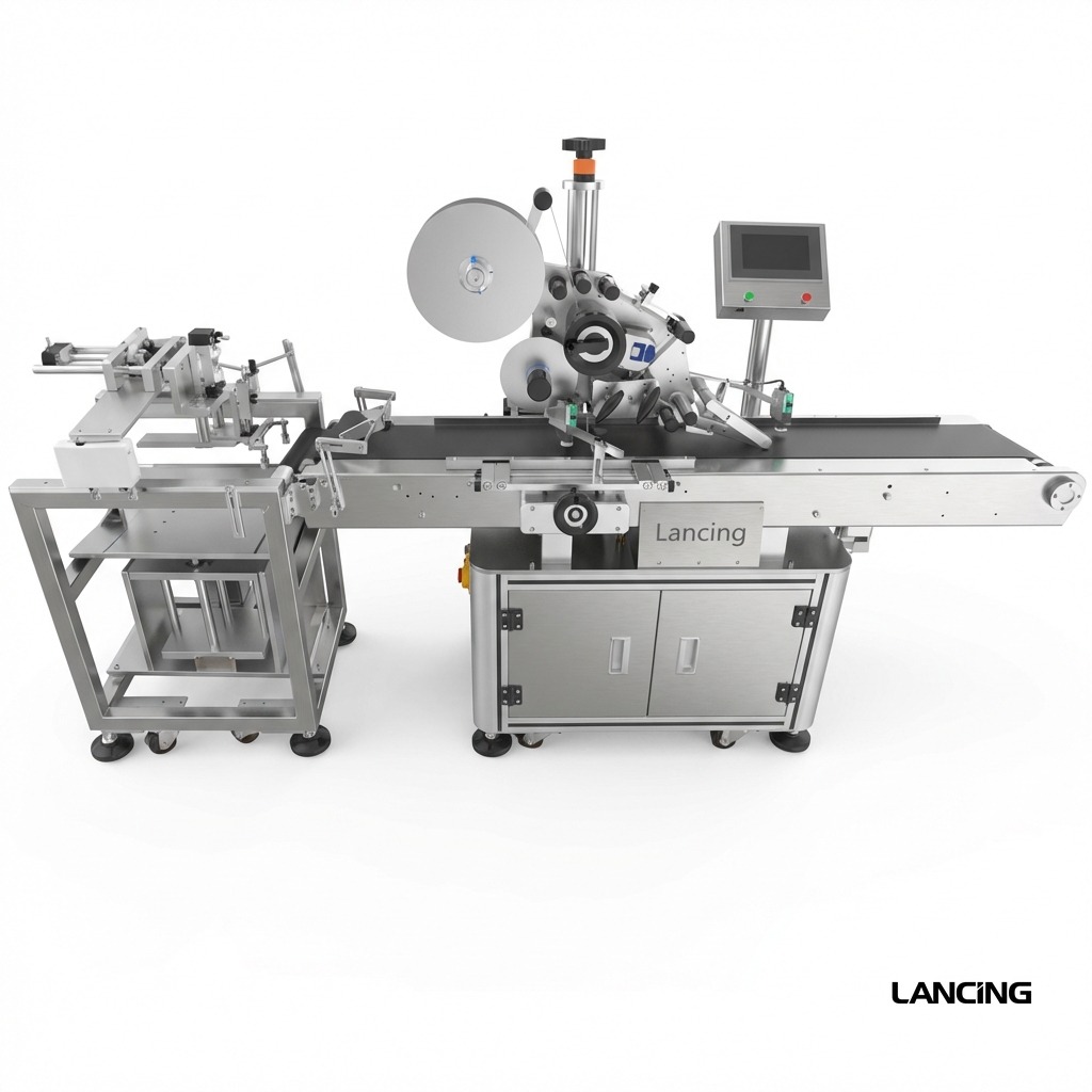 ZS‑TBXP1 Flat Surface Sucker Feeding Plastic Bag Labeler