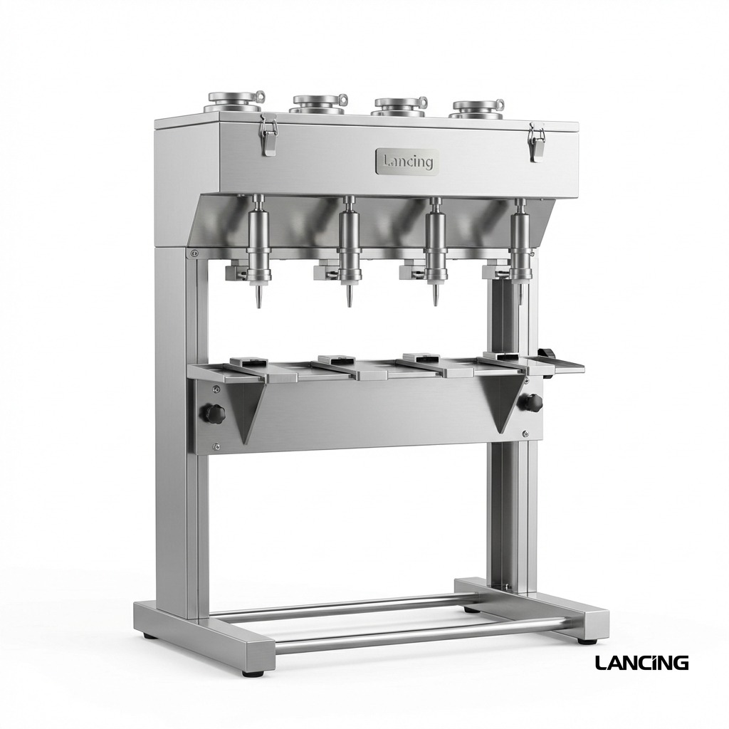 Pneumatic Vacuum Liquid Filling Machine