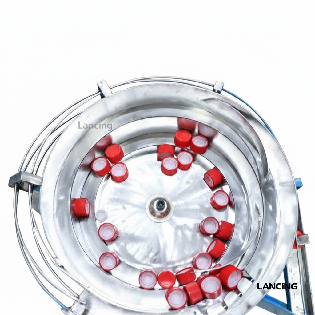 Automatic Bottle Cap Unscrambler For Production Line gallery 2