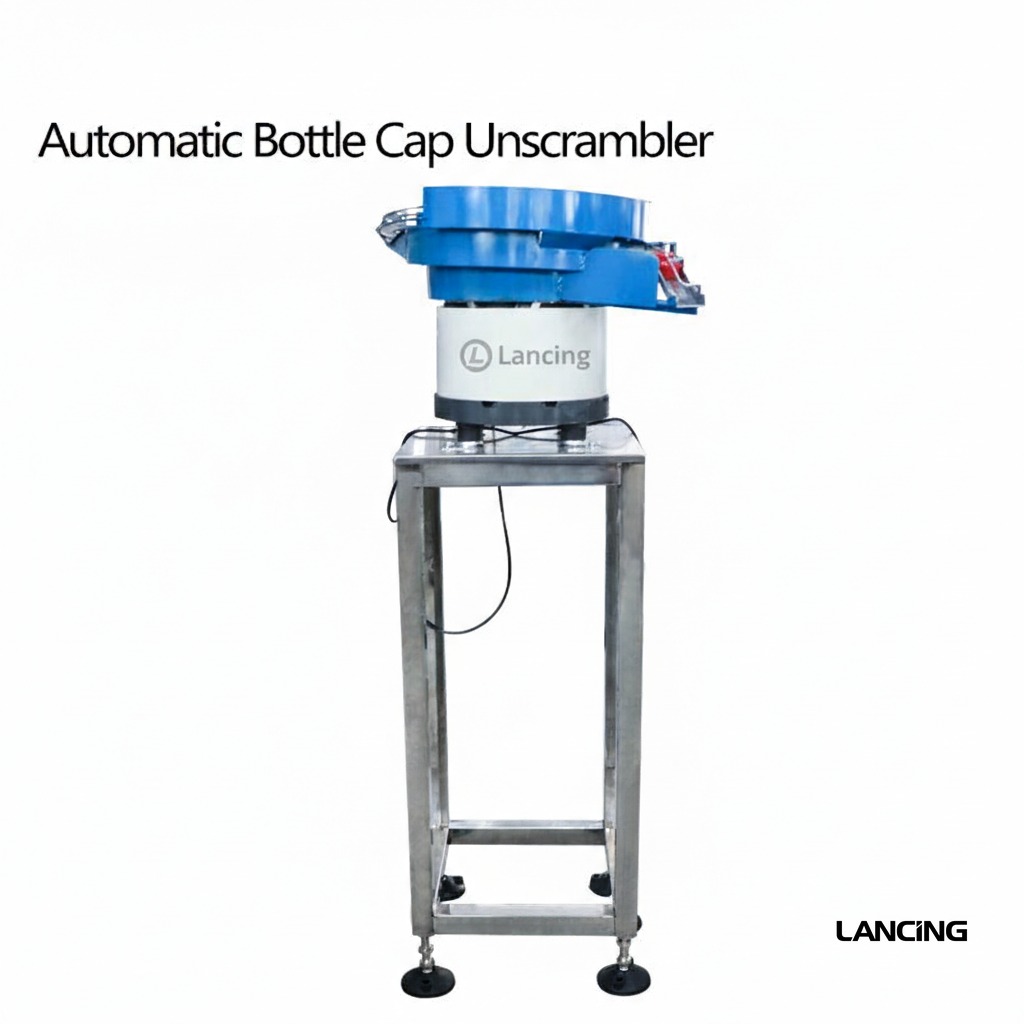 Automatic Bottle Cap Unscrambler For Production Line gallery 4