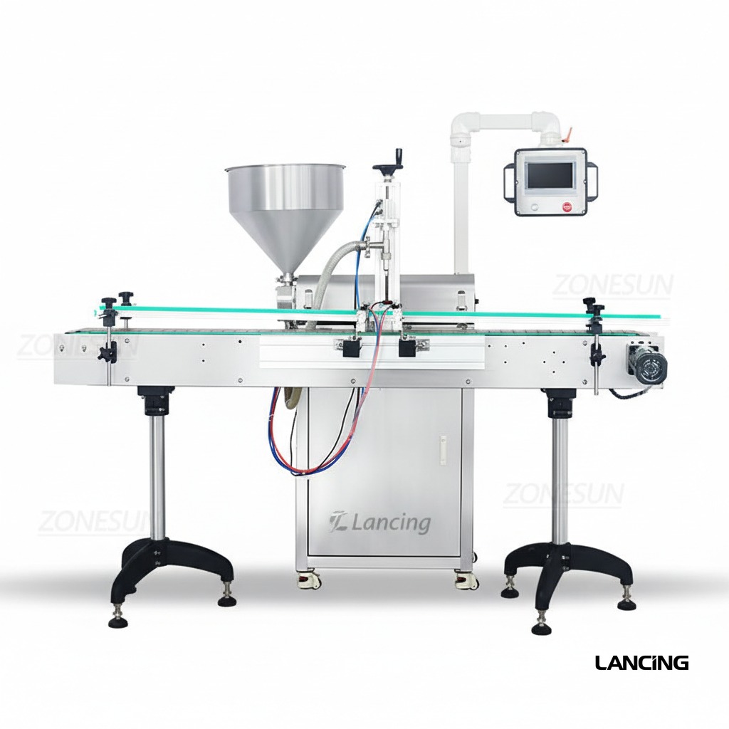ZS-VTRP1A Servo Rotor Pump Paste Filling Machine