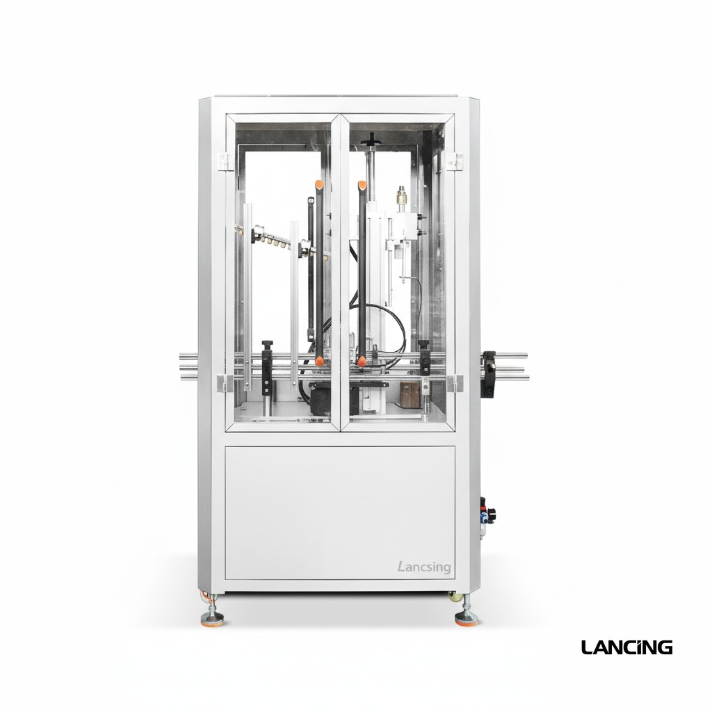 ZS‑XG16D2 Automatic Bottle Cap Pressing Machine with Cover