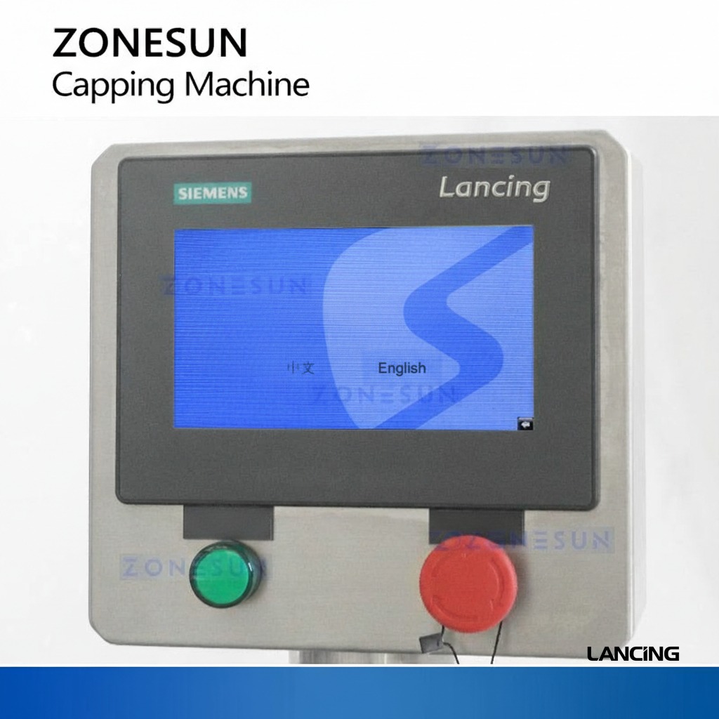 ZS-XG440T2 Automatic Metal Twist Off Feeding Capping Machine gallery 2