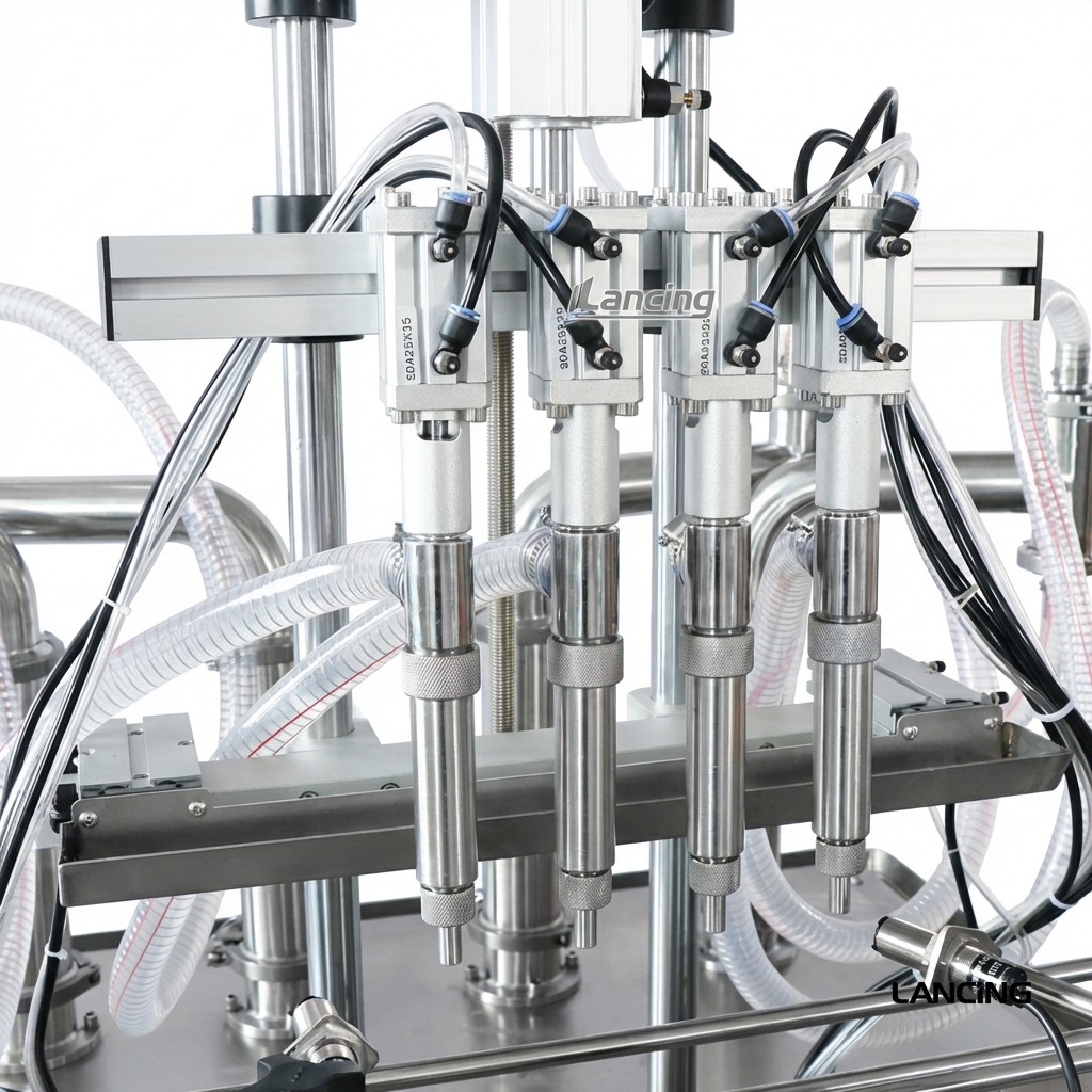 ZS-YT4T-4Y 4-Nozzle Liquid Filling Machine gallery 3