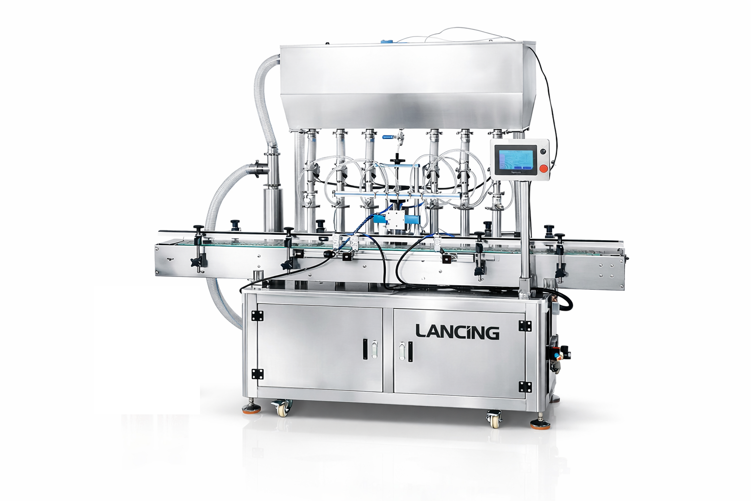6‑Head Servo Piston Paste Filling Machine