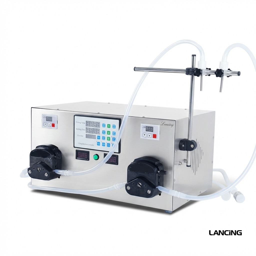 ZS-YTPP2 Dual Nozzle Peristaltic Pump Liquid Filling Machine