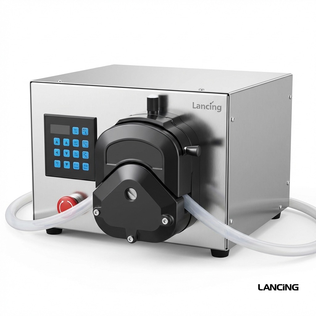 ZS-YTPPR2 Dual Nozzle Peristaltic Pump Liquid Filling Machine gallery 3