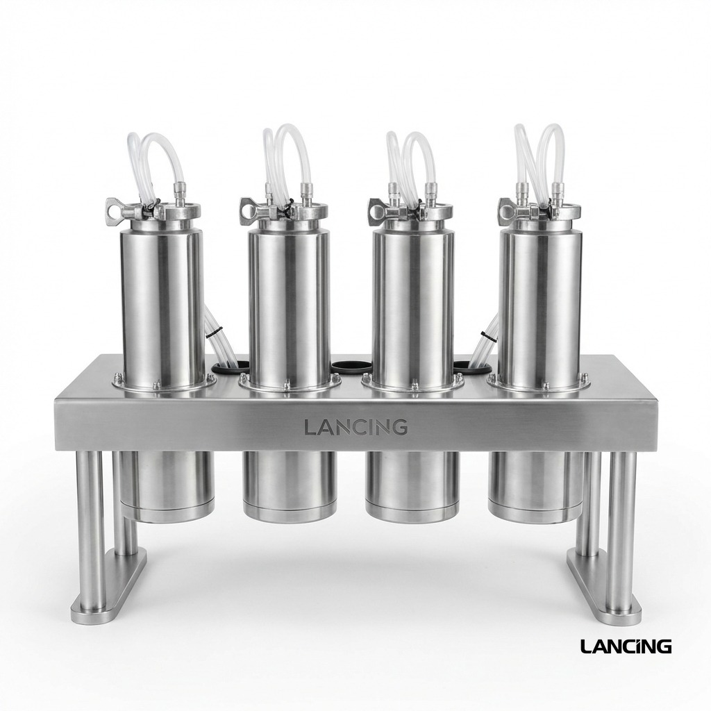 ZS-YTZL4A 4-Head Vacuum Liquid Filling Machine gallery 4