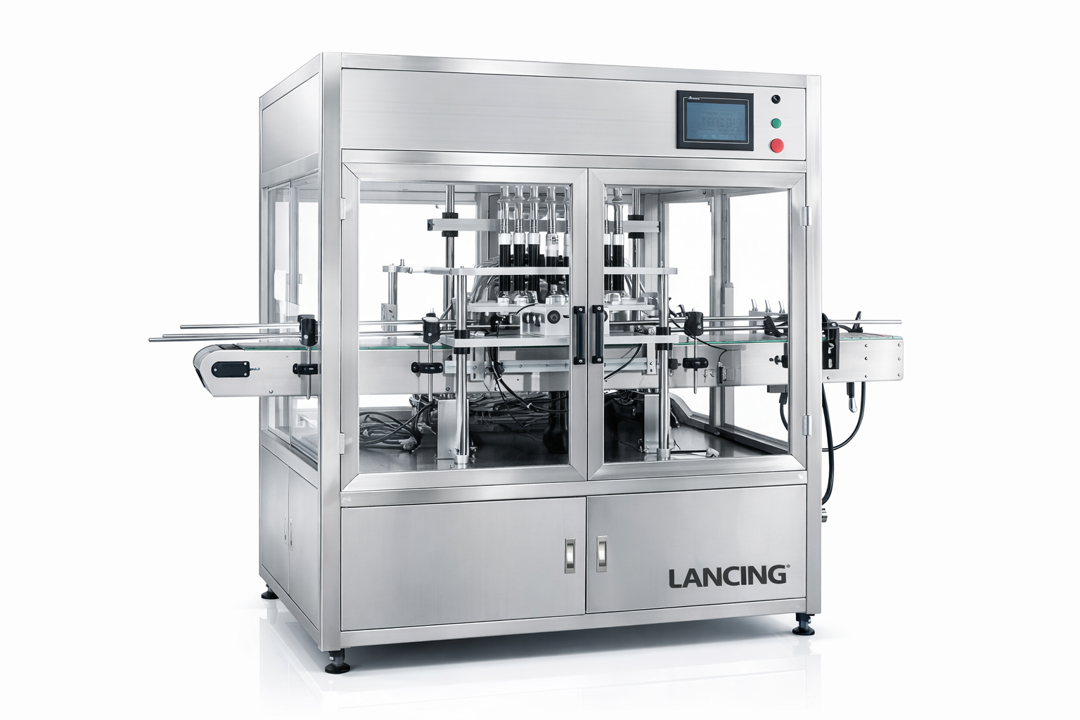 Automatic 8‑Nozzle Vacuum Liquid Filling Machine preview